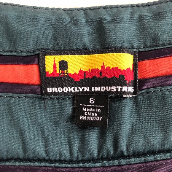 Brooklyn industries purple wool blend mini skirt. - Picture 4 of 8